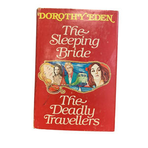 Vintage 1959 The Sleeping Bride & The Deadly Travelers 2-in-1 Hardcover by Eden